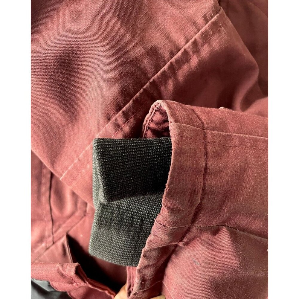 Canada Goose KENSINGTON Down Parka NO FUR 2506L Sz M Jacket Plum - Picture 12 of 16
